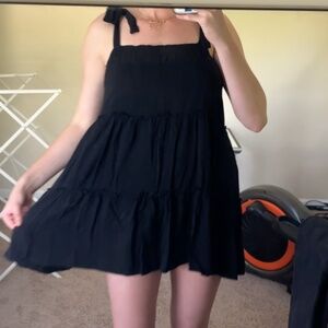 Black Strappy Dress